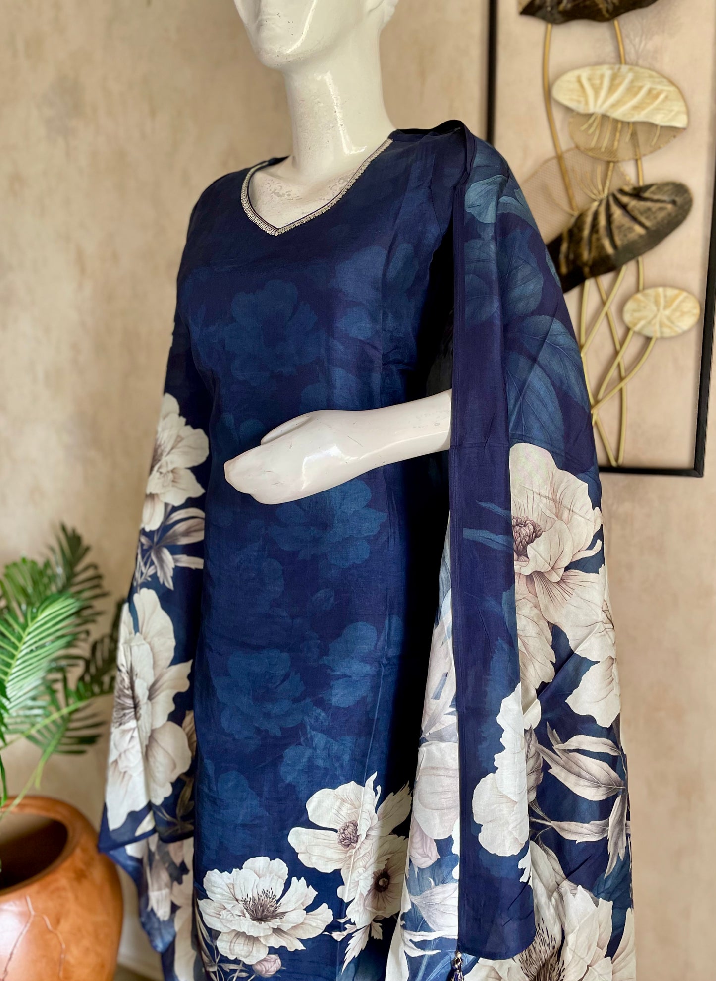 A classic colour Blue -a timeless print