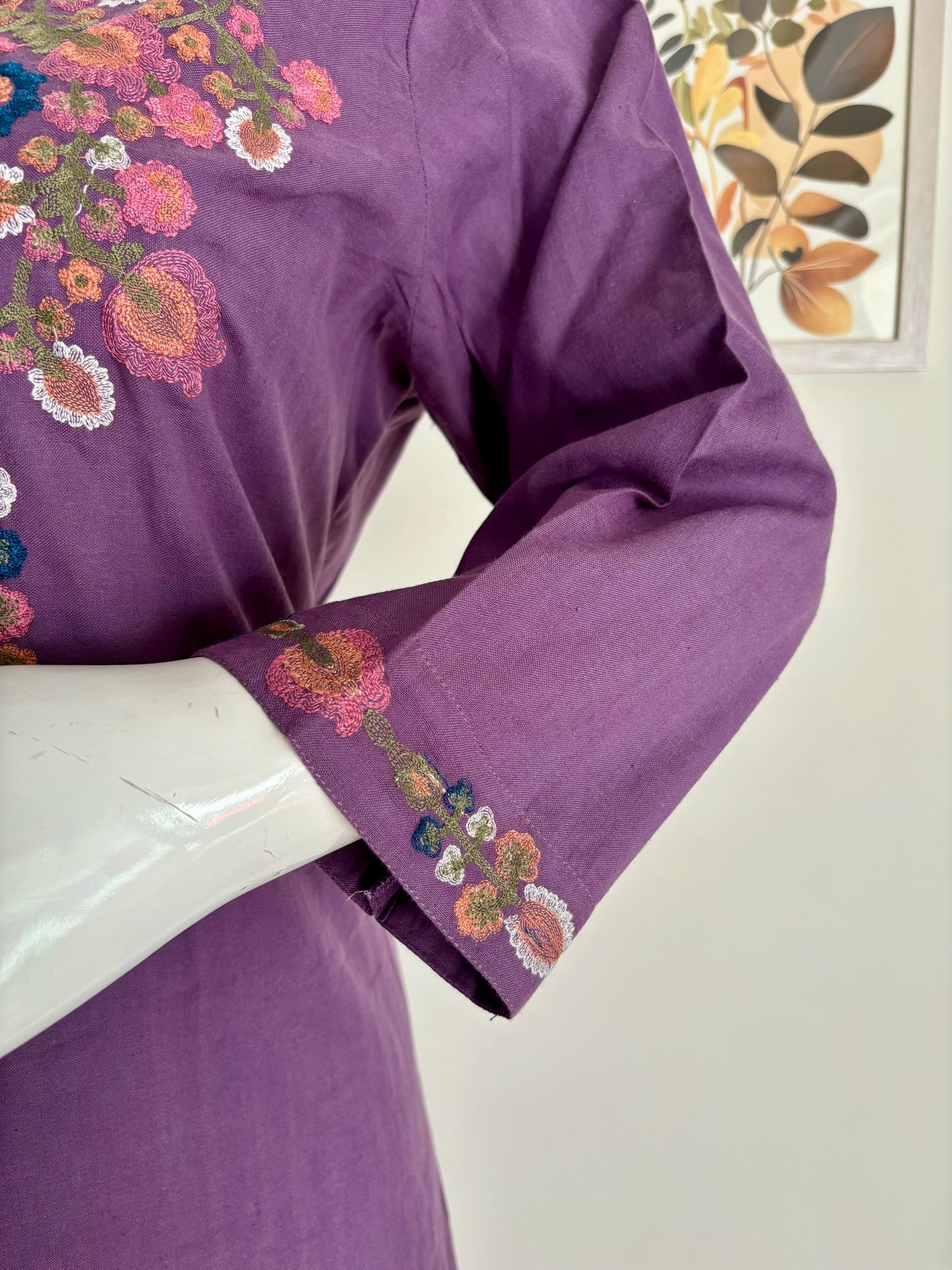 The Dreamy in Lavender: A-Line Kurta set: Perfect for Summer