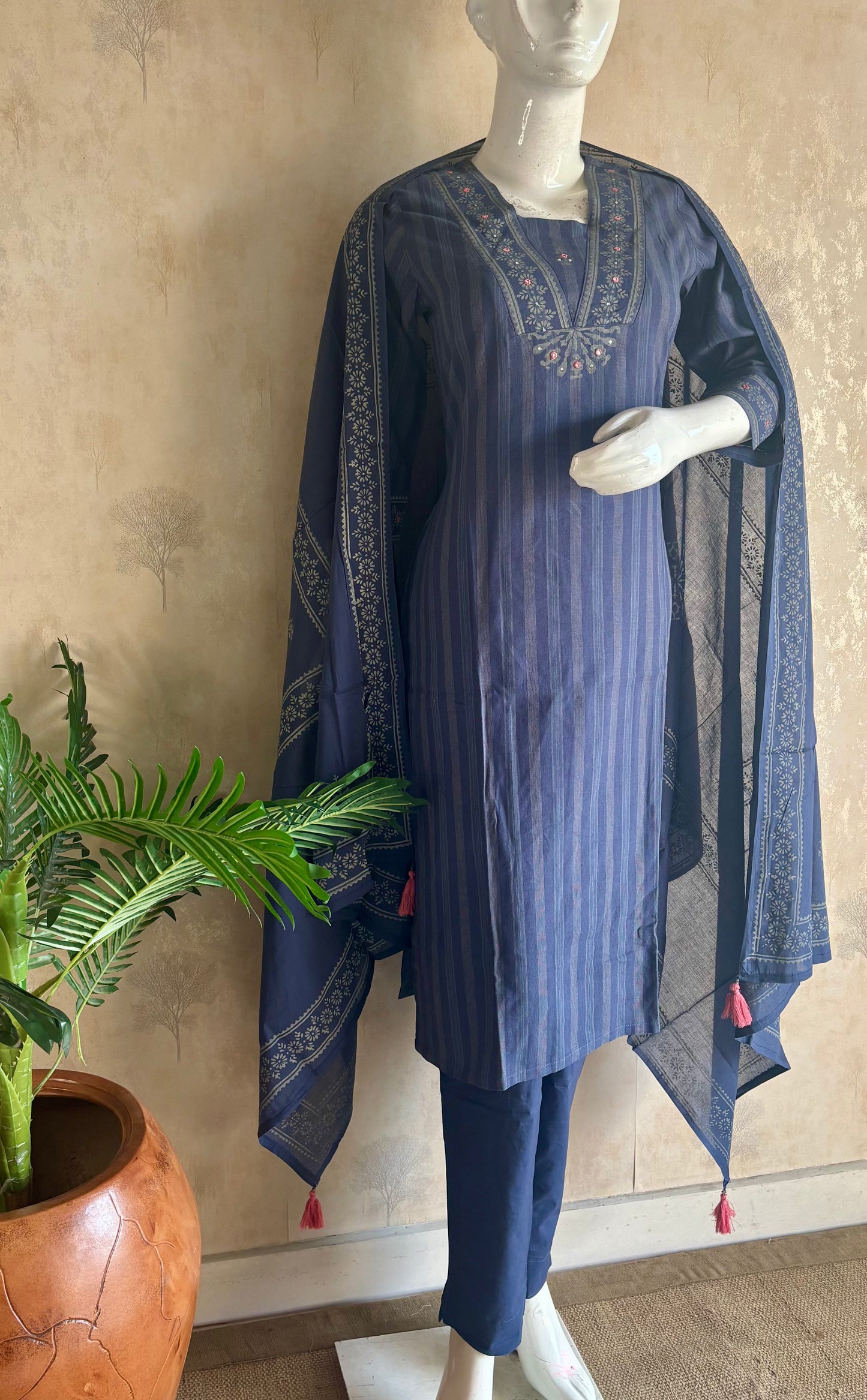 Handloom Cotton Kurta Set