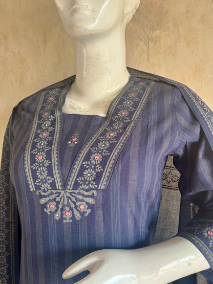 Handloom Cotton Kurta Set
