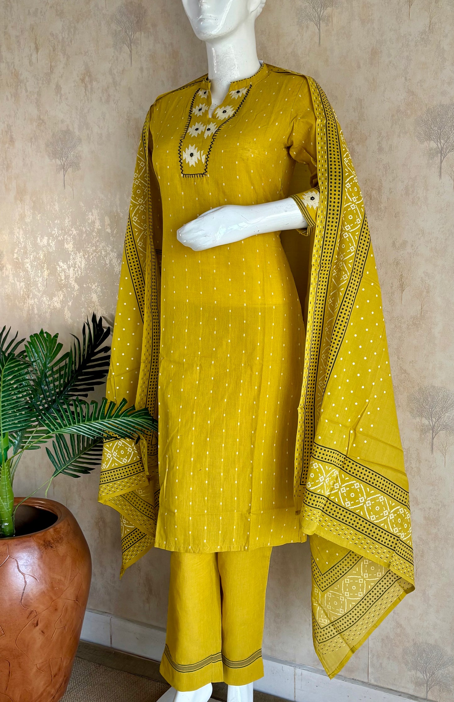 Handloom Cotton Kurta Set