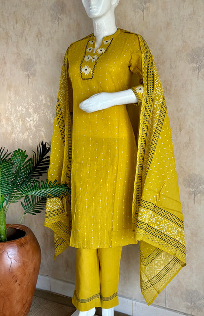 Handloom Cotton Kurta Set