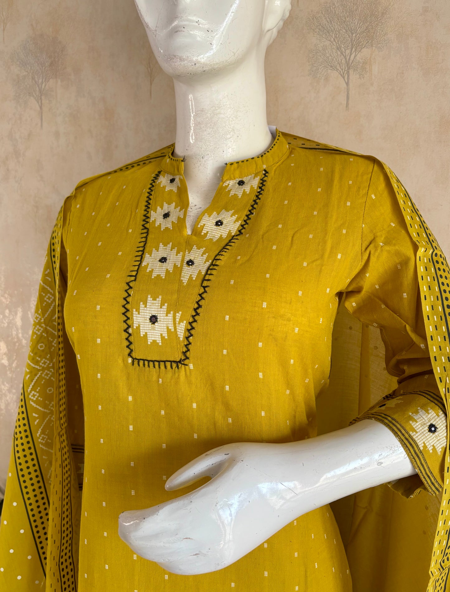 Handloom Cotton Kurta Set