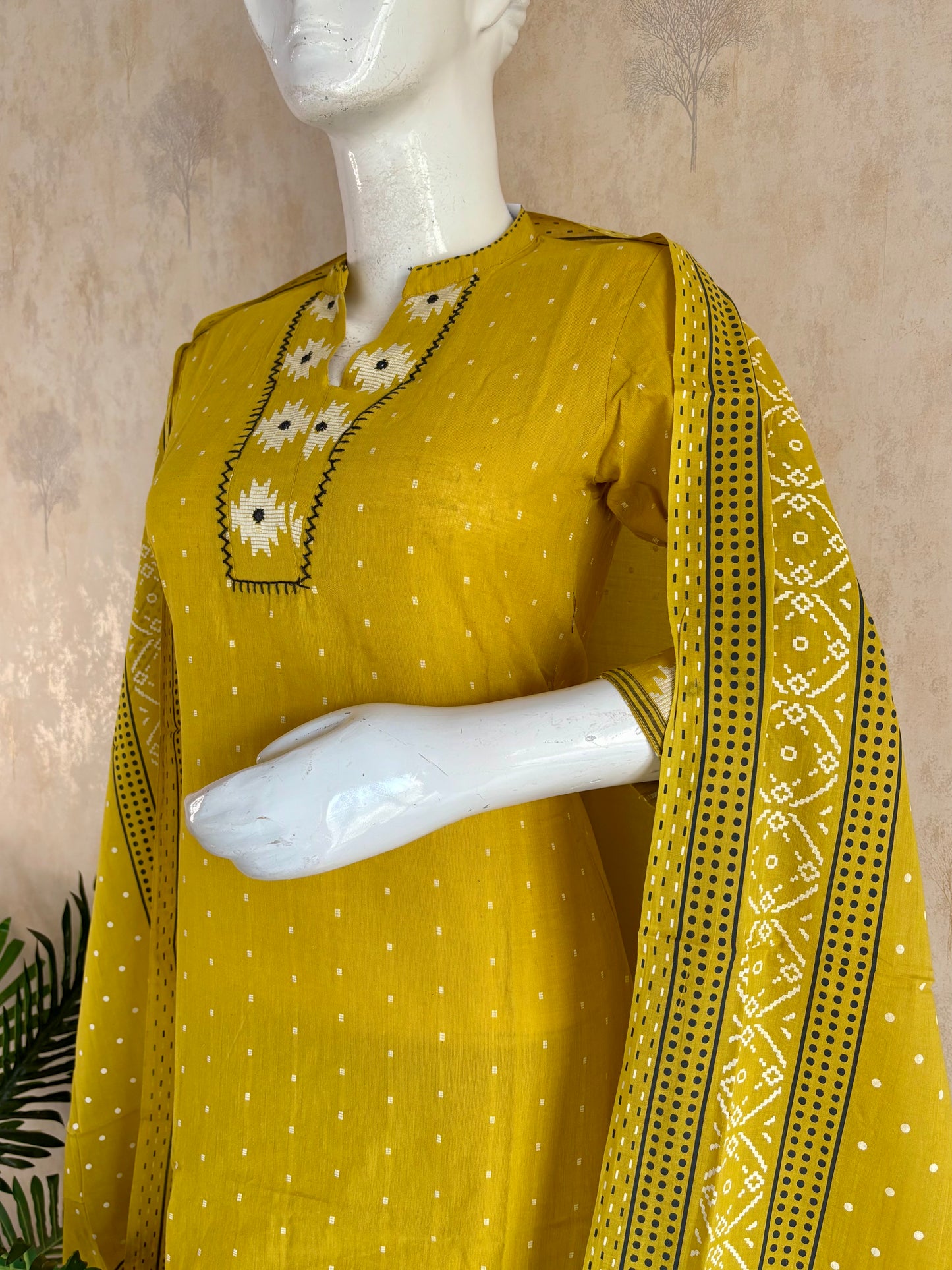 Handloom Cotton Kurta Set