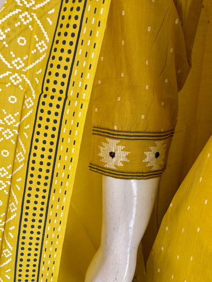 Handloom Cotton Kurta Set