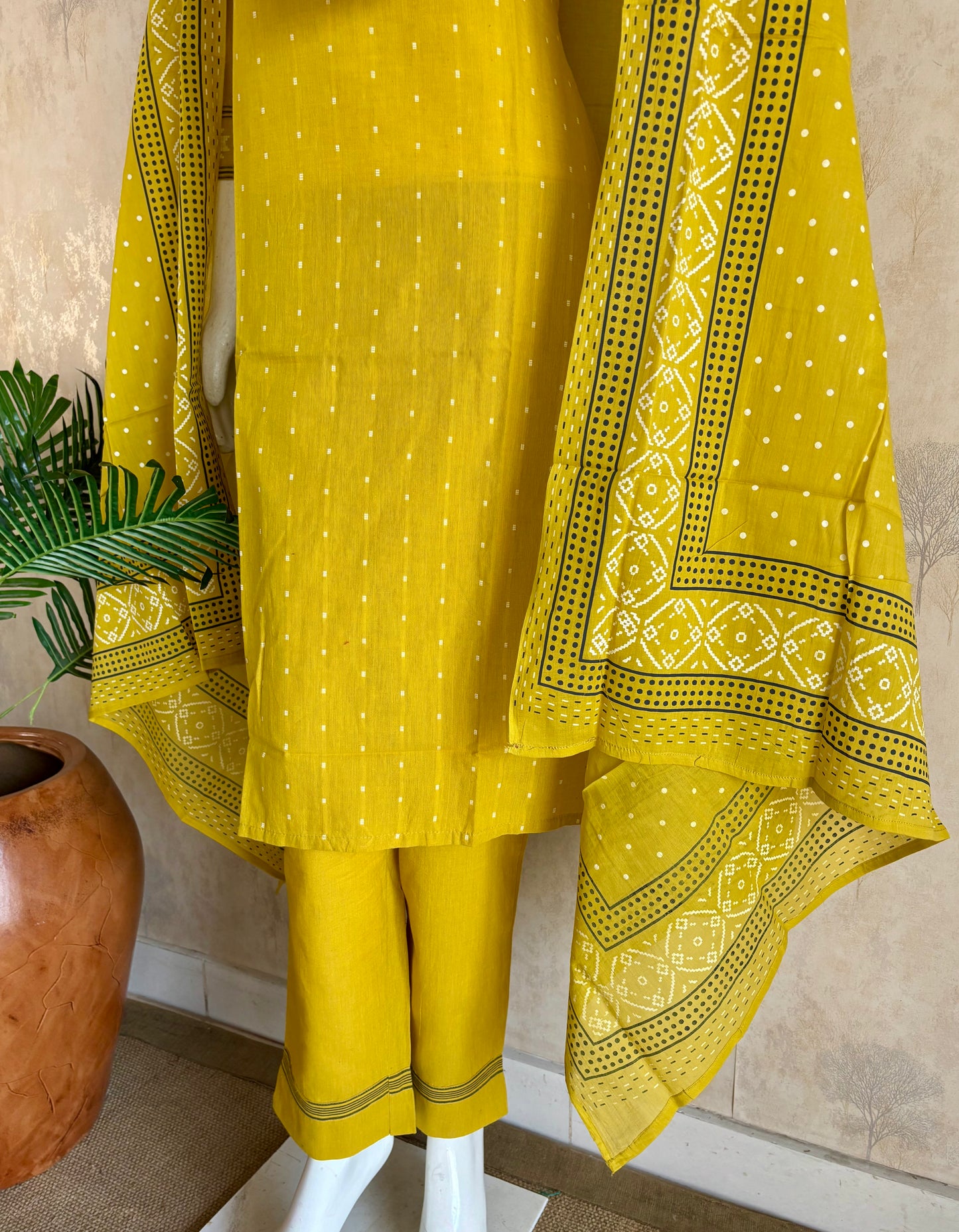 Handloom Cotton Kurta Set