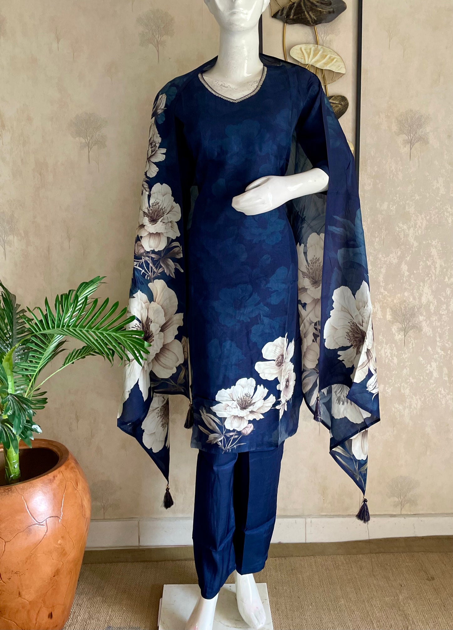 A classic colour Blue -a timeless print