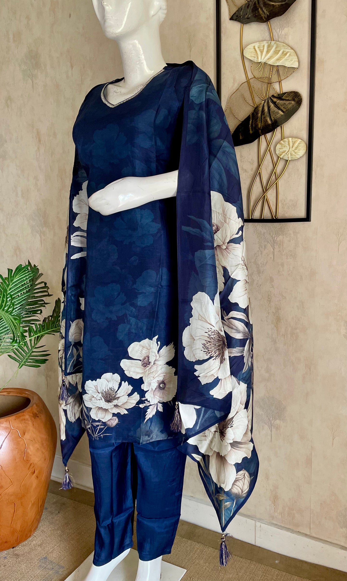 A classic colour Blue -a timeless print