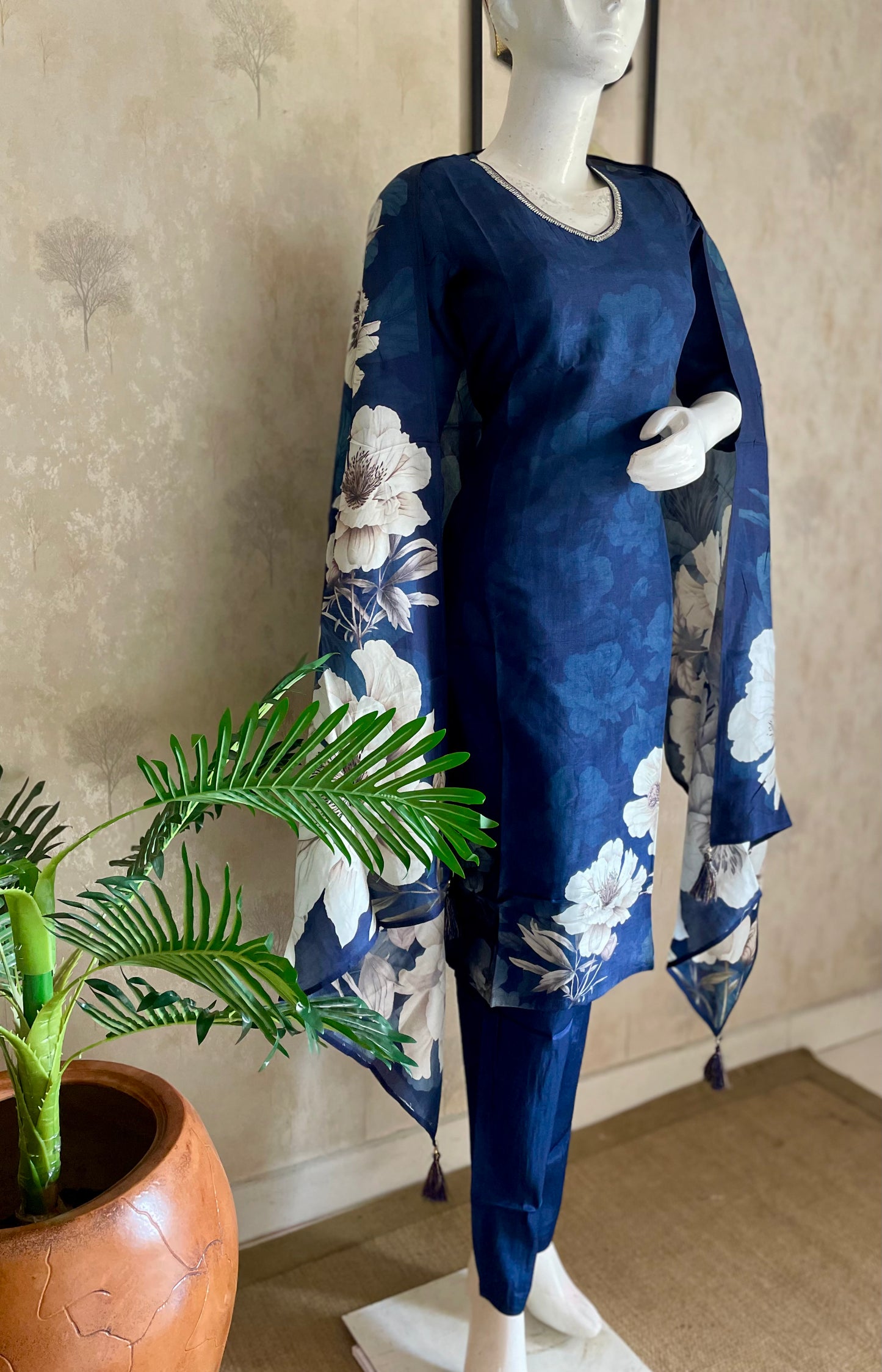A classic colour Blue -a timeless print
