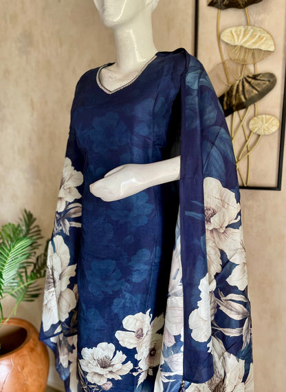 A classic colour Blue -a timeless print