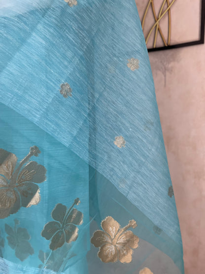 Silk & Sage Firoza Muga Silk Suit Set