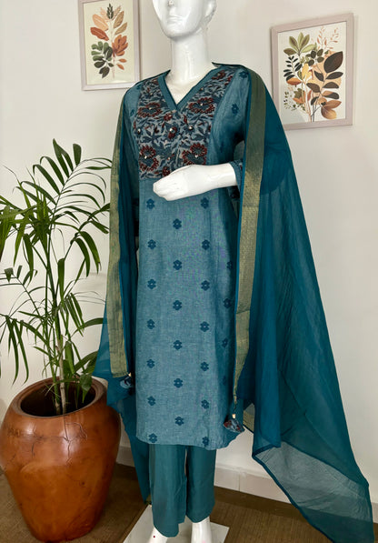 Fusion Flair  Handloom Cotton Kurta