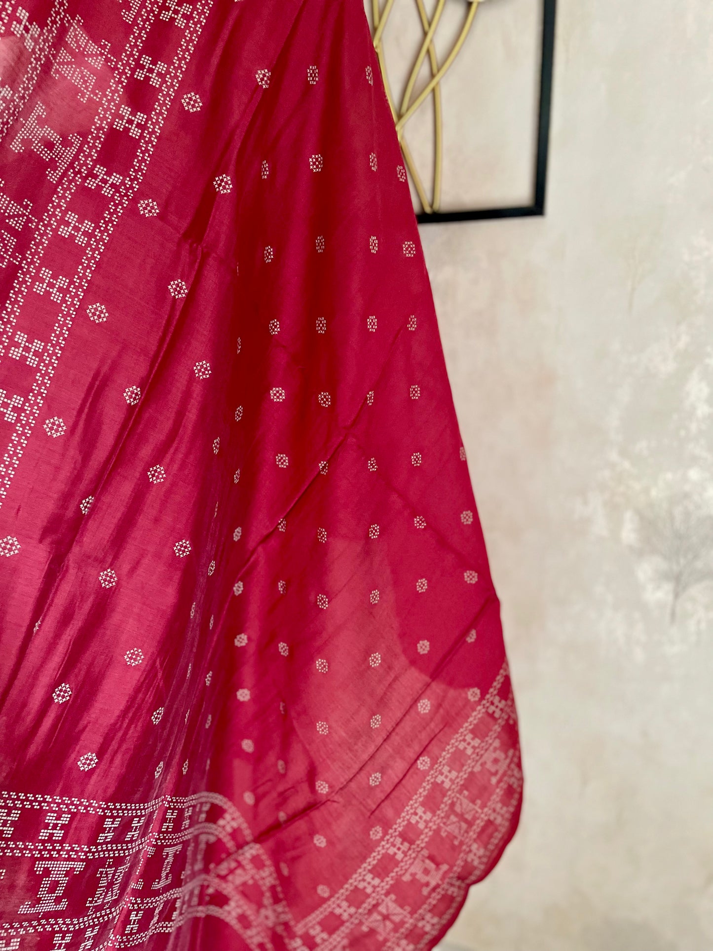 Cherry Royale Silk Kurta Set