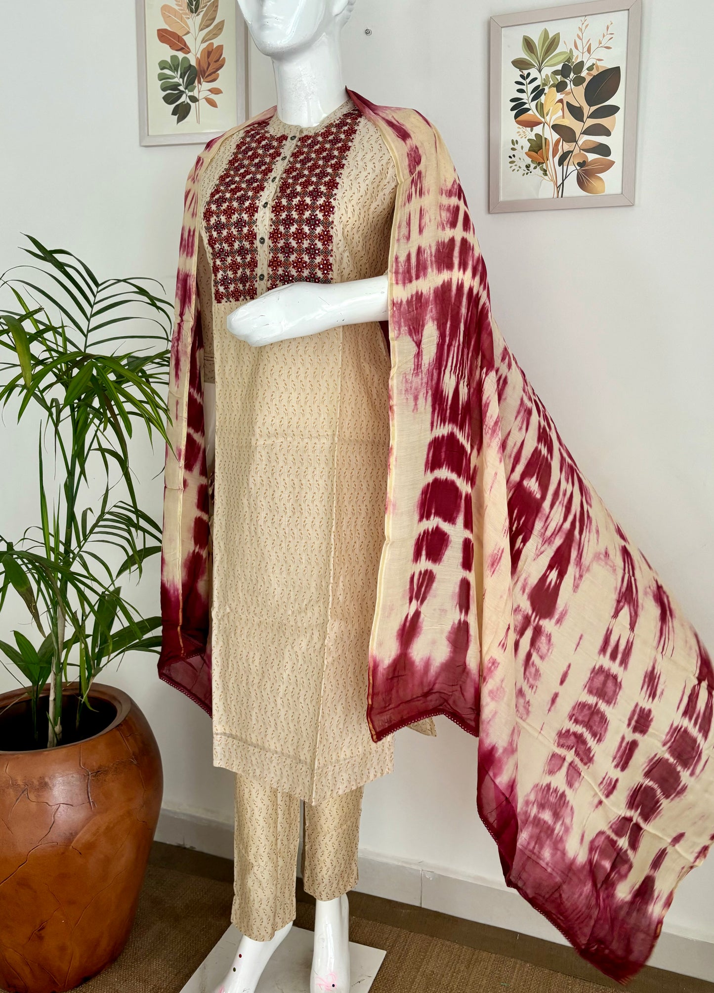 Handloom Heritage Chanderi Silk Kurta Set