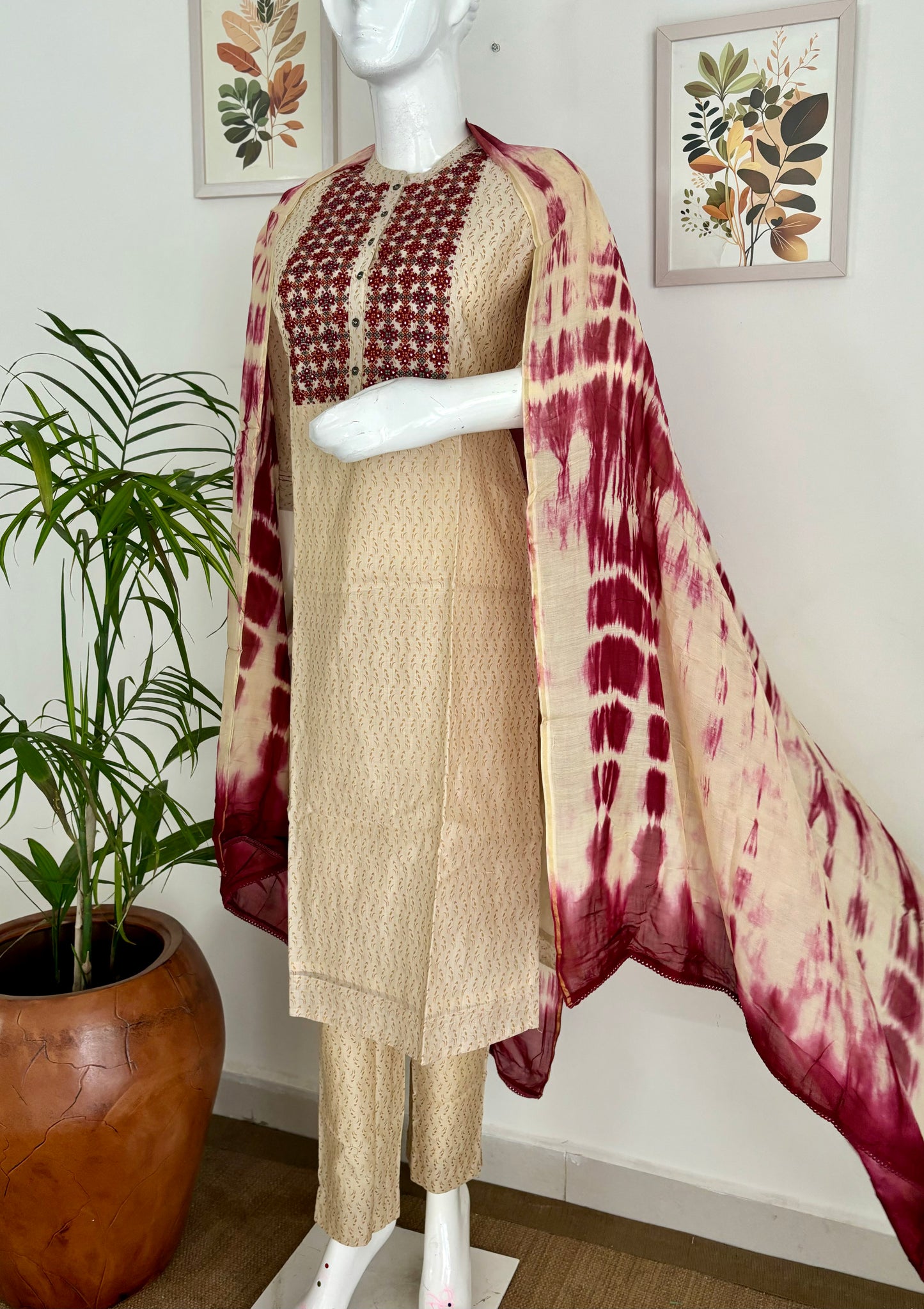 Handloom Heritage Chanderi Silk Kurta Set