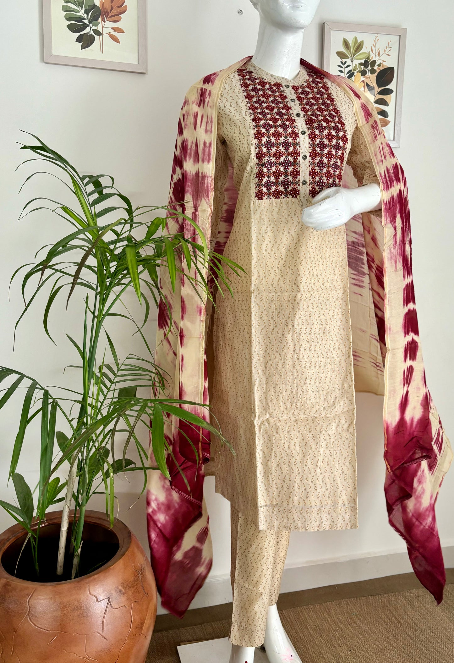 Handloom Heritage Chanderi Silk Kurta Set