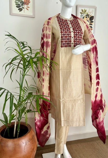 Handloom Heritage Chanderi Silk Kurta Set