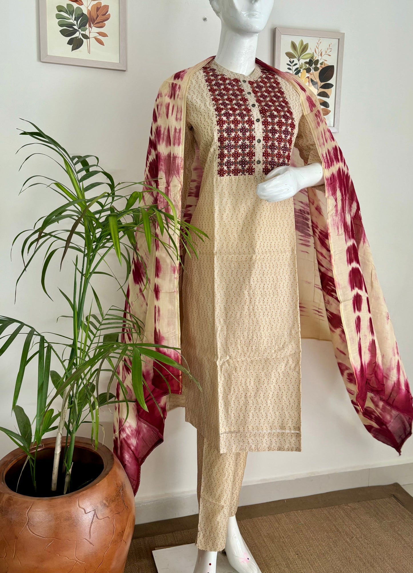 Handloom Heritage Chanderi Silk Kurta Set