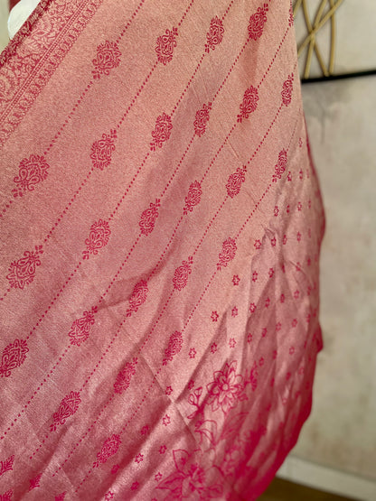 Pink Radiance – Hot Pink Woven Kurta Set