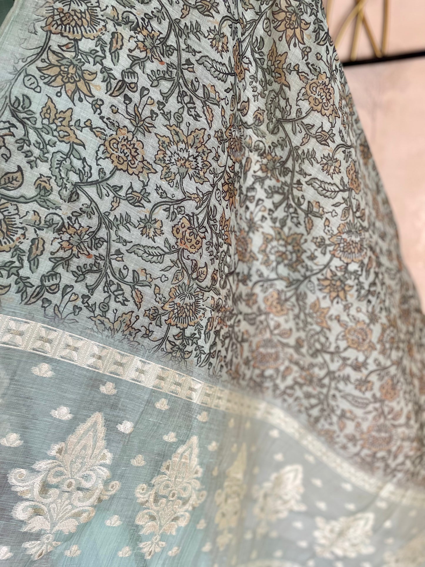 Sea Green Heritage – Moonga Cotton Silk Kurta Set