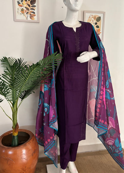 Pure Silk Kurta Set