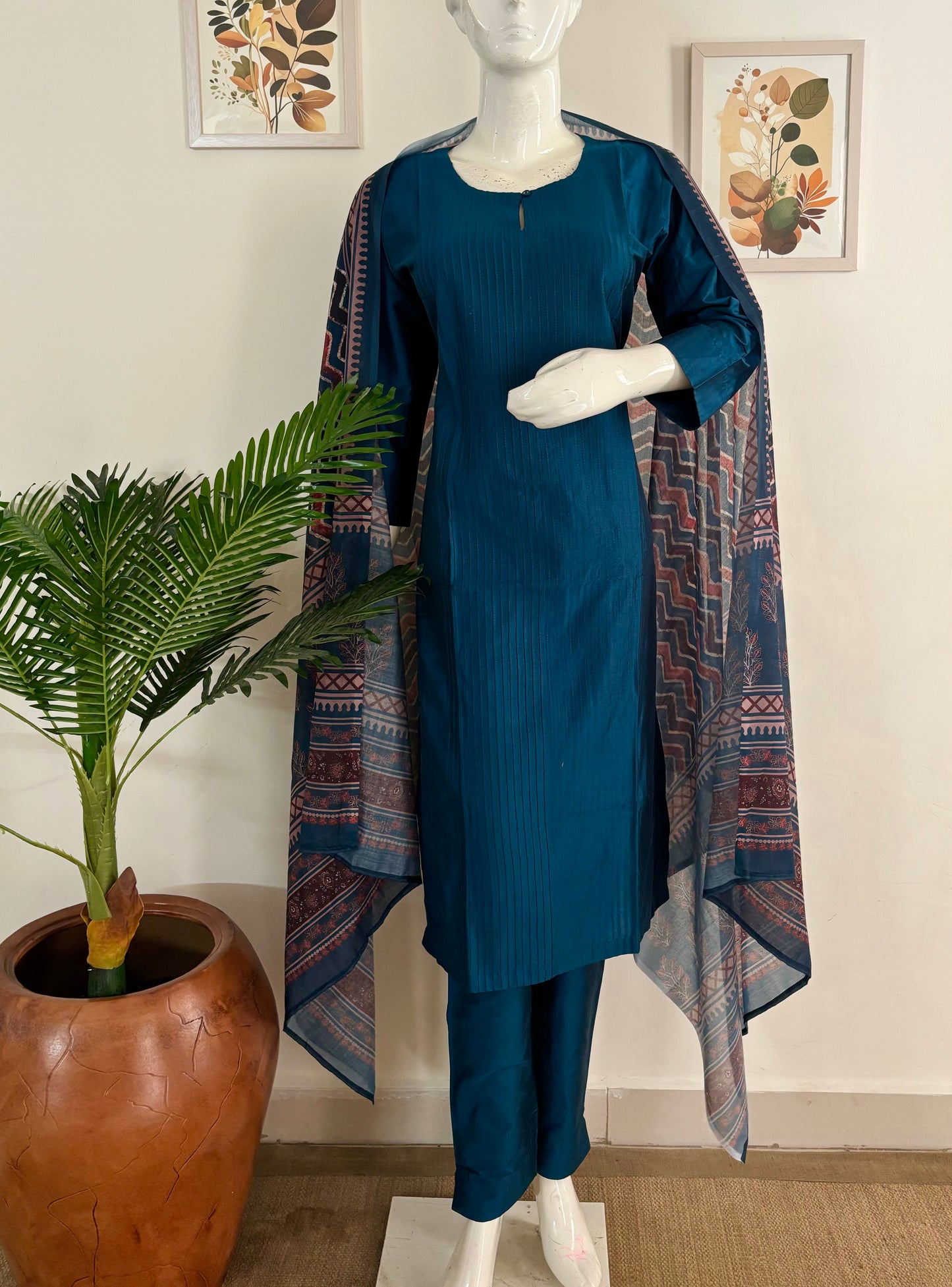 Pure Silk Kurta Set