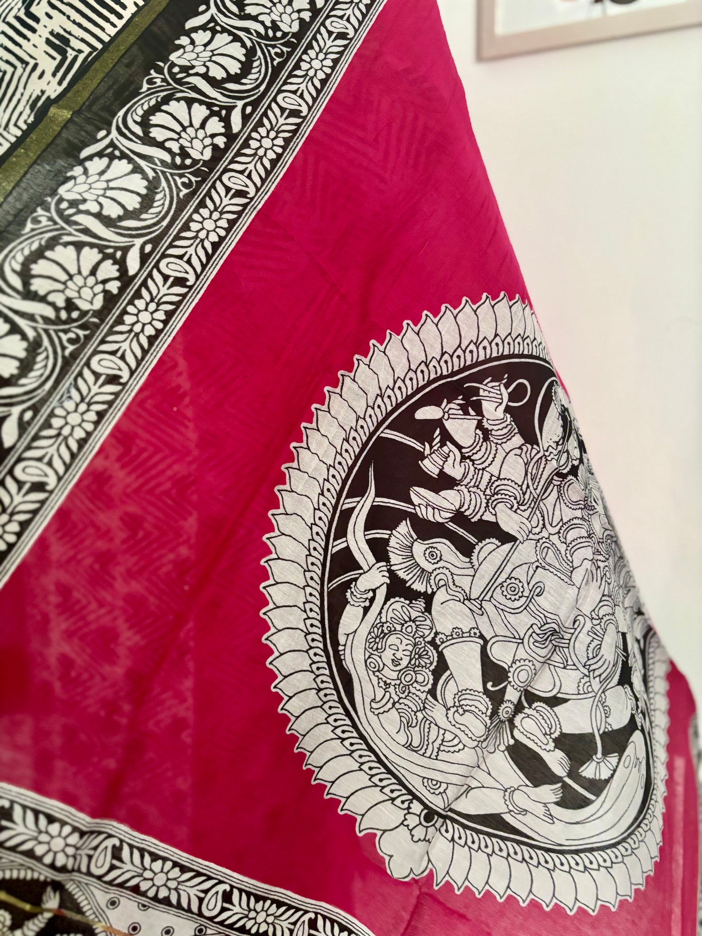 Divine Grace: Tussar Chanderi Ensemble