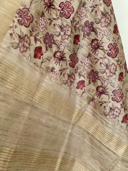 Pure Silk Wine Kurta Set