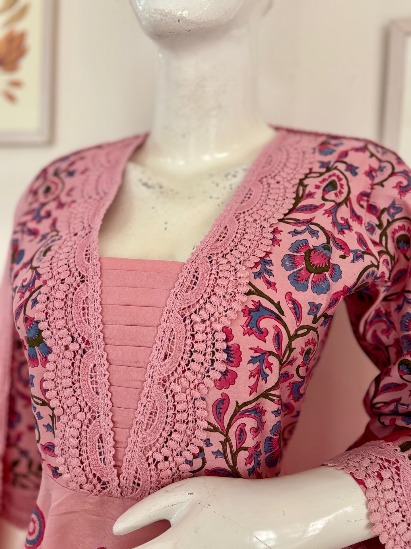 Nazakat – Handcrafted Silk Anarkali