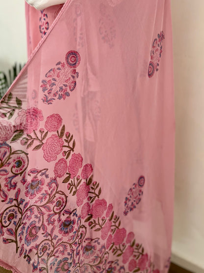 Nazakat – Handcrafted Silk Anarkali