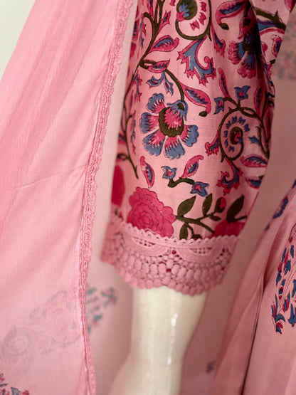Nazakat – Handcrafted Silk Anarkali