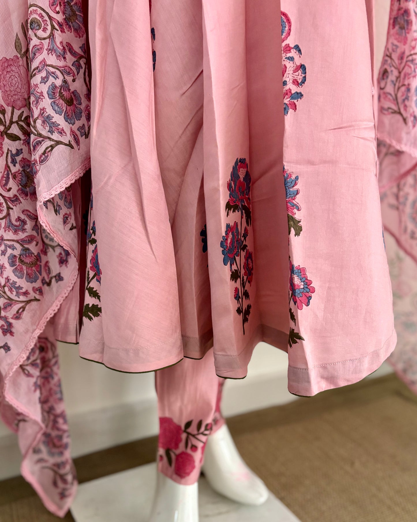 Nazakat – Handcrafted Silk Anarkali