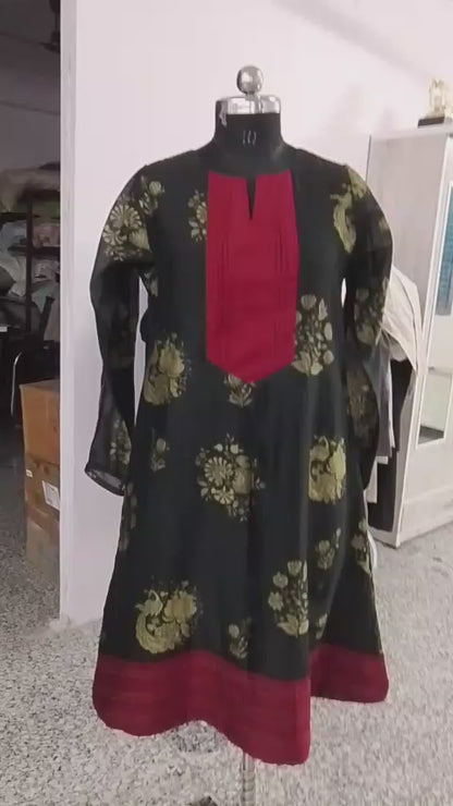 Rose & Ivory – Cotton Silk Jamdani Kurta Set